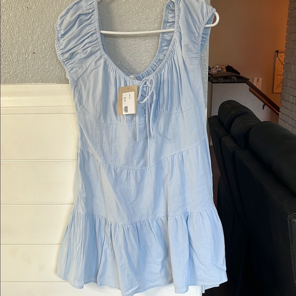 Light Blue Women's Top